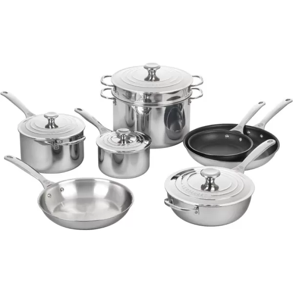 Le Creuset Tri-Ply Stainless Steel 5 pc. Cookware Set, 5 pc
