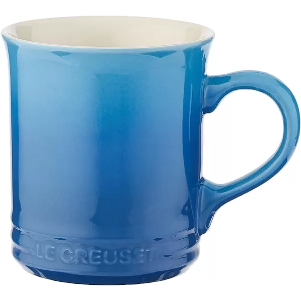 Le Creuset Enamel On Steel Demi Kettle &amp; Stoneware Set of 2 Mugs, 1.25 qt. Kettle &amp;  14 oz. Mugs, Licorice