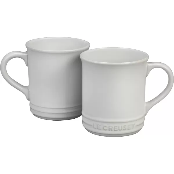 Le Creuset Enamel On Steel Demi Kettle with Metal Finishes &amp; Stoneware Set of 2 Mugs, 1.25 qt. Kettle &amp;  14 oz. Mugs, Cerise
