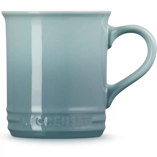 Le Creuset Enamel On Steel Demi Kettle with Metal Finishes &amp; Stoneware Set of 2 Mugs, 1.25 qt. Kettle &amp;  14 oz. Mugs, Cerise