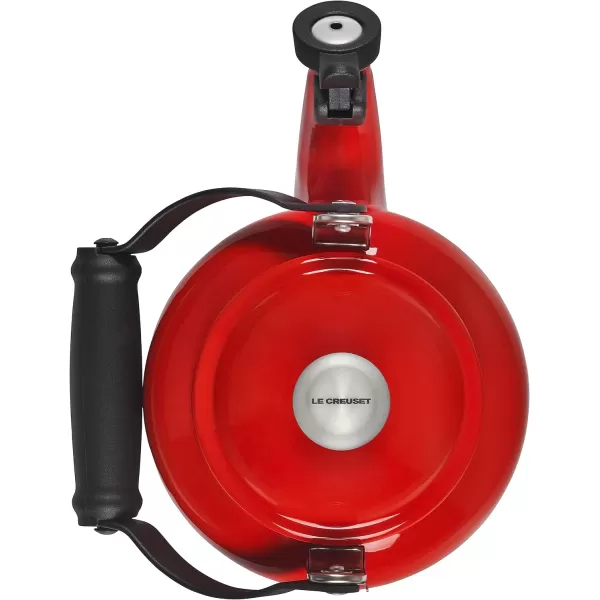 Le Creuset Enamel On Steel Demi Tea Kettle with Metal Finishes, 1.25 qt, Artichaut