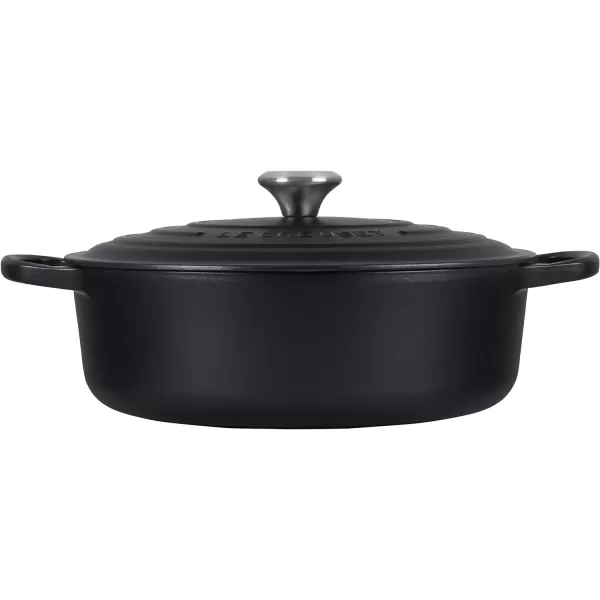 Le Creuset Enameled Cast Iron Signature Round Wide Dutch Oven, 6.75 qt., Rhone
