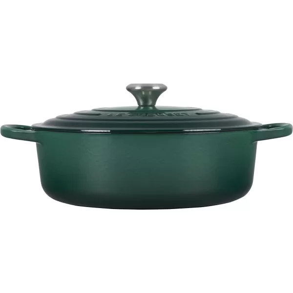 Le Creuset Enameled Cast Iron Signature Round Wide Dutch Oven, 6.75 qt., Rhone