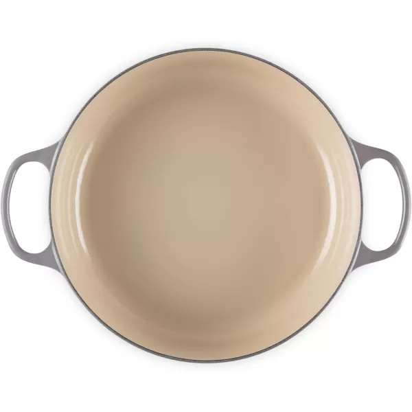 Le Creuset Enameled Cast Iron Signature Round Wide Dutch Oven, 6.75 qt., Rhone