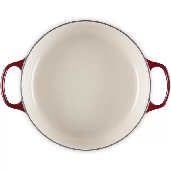 Le Creuset Enameled Cast Iron Signature Round Wide Dutch Oven, 6.75 qt., Rhone