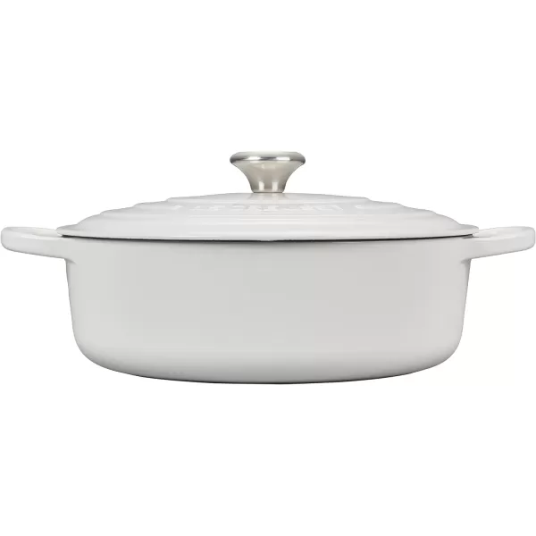 Le Creuset Enameled Cast Iron Signature Round Wide Dutch Oven, 6.75 qt., Rhone