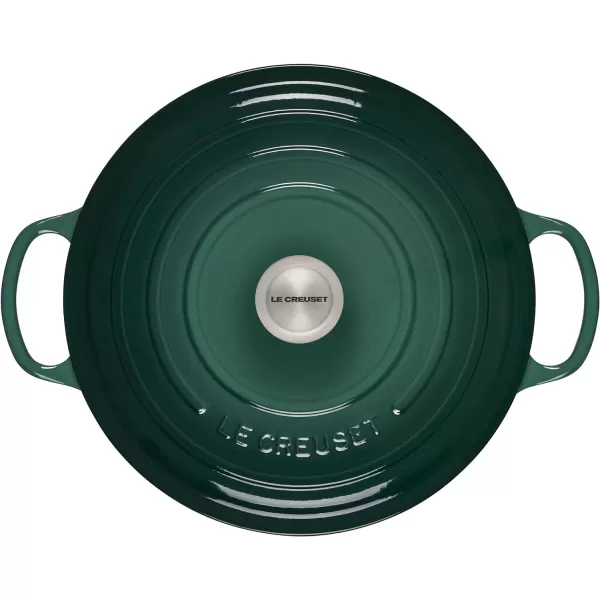 Le Creuset Enameled Cast Iron Signature Round Wide Dutch Oven, 6.75 qt., Rhone
