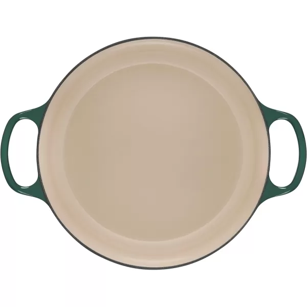 Le Creuset Enameled Cast Iron Signature Round Wide Dutch Oven, 6.75 qt., Rhone