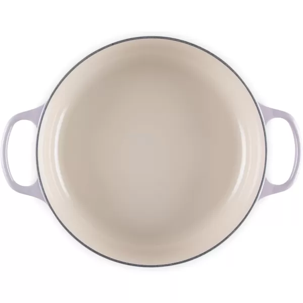Le Creuset Enameled Cast Iron Signature Round Wide Dutch Oven, 6.75 qt., Rhone