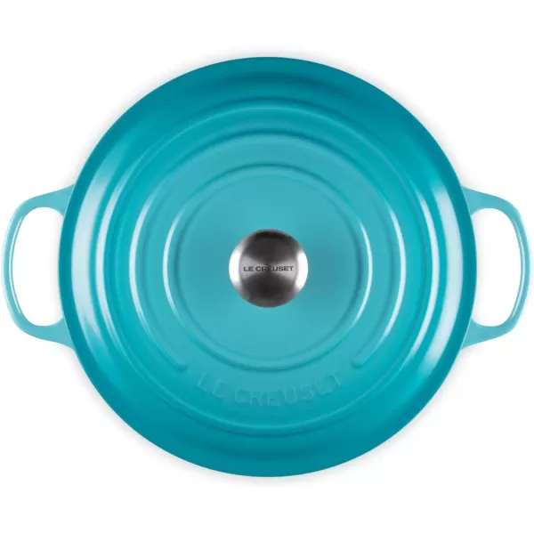 Le Creuset Enameled Cast Iron Signature Round Wide Dutch Oven, 6.75 qt., Rhone