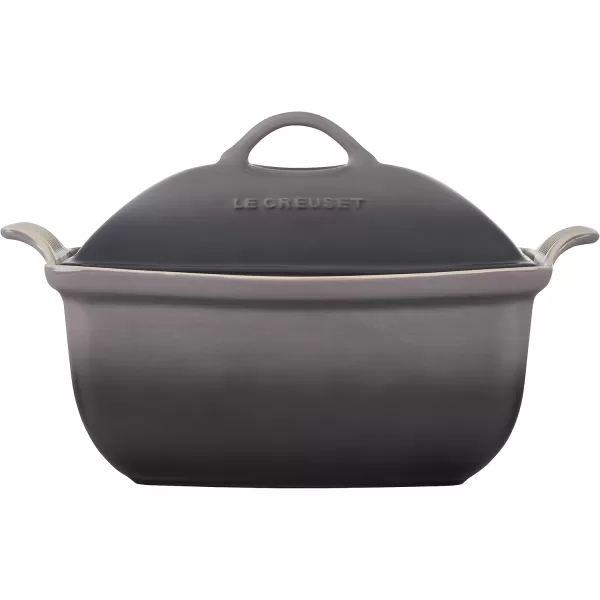 Le Creuset Heritage Stoneware Deep Baker with Lid, 4.5 qt., Cerise