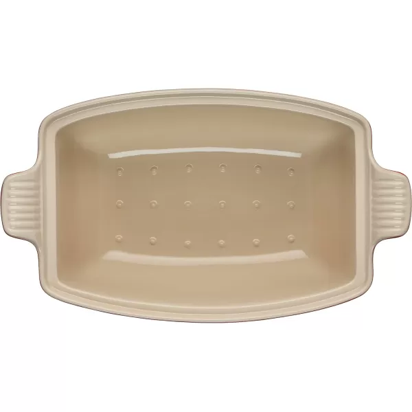 Le Creuset Heritage Stoneware Deep Baker with Lid, 4.5 qt., Cerise