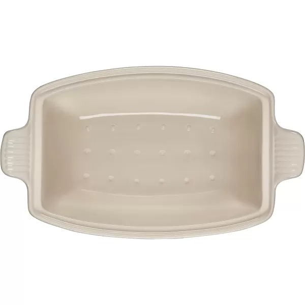 Le Creuset Heritage Stoneware Deep Baker with Lid, 4.5 qt., Cerise