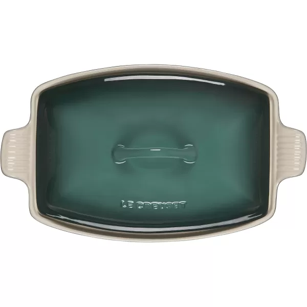 Le Creuset Heritage Stoneware Deep Baker with Lid, 4.5 qt., Cerise