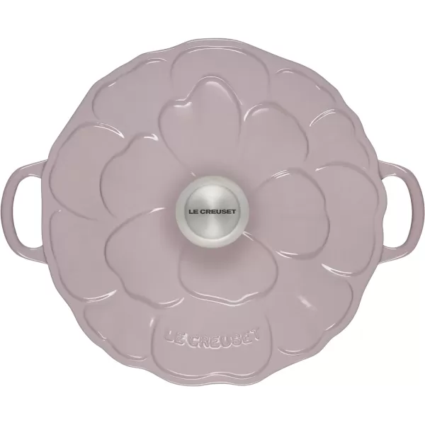 Le Creuset Signature Enameled Cast Iron Petal Braiser, 2.25qt., Shallot