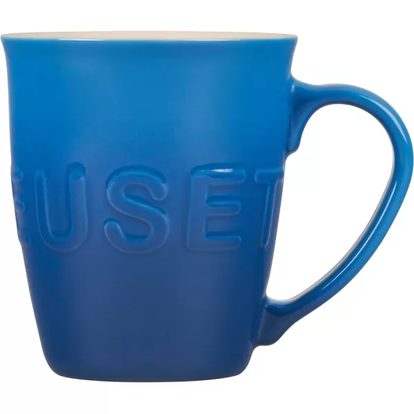 Le Creuset Stoneware 20 oz Extra-Large Logo Coffee Mug, Sea Salt