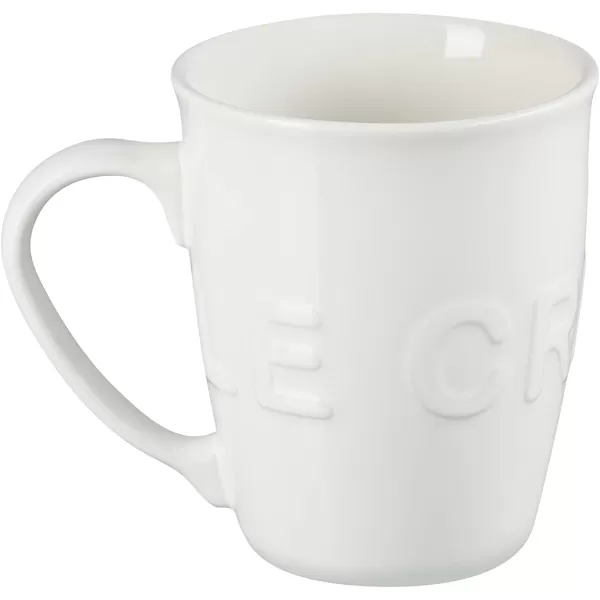 Le Creuset Stoneware 20 oz Extra-Large Logo Coffee Mug, Sea Salt