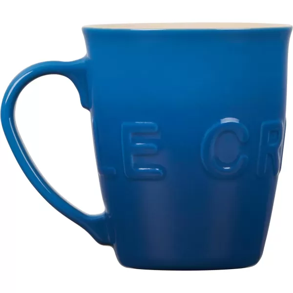 Le Creuset Stoneware 20 oz Extra-Large Logo Coffee Mug, Sea Salt