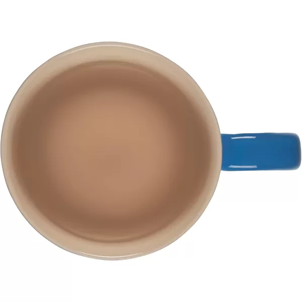 Le Creuset Stoneware 20 oz Extra-Large Logo Coffee Mug, Sea Salt