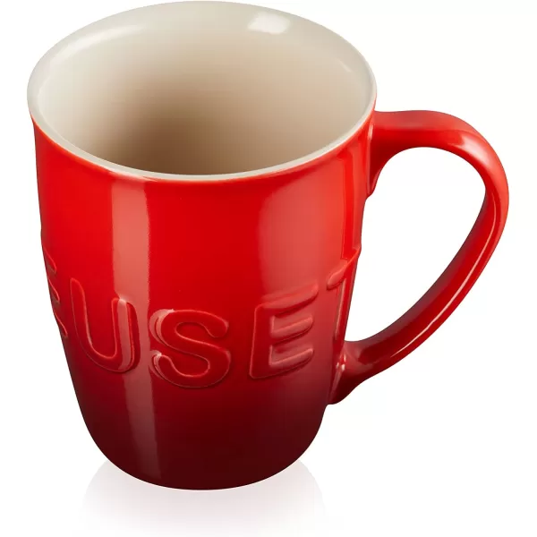 Le Creuset Stoneware 20 oz Extra-Large Logo Coffee Mug, Sea Salt