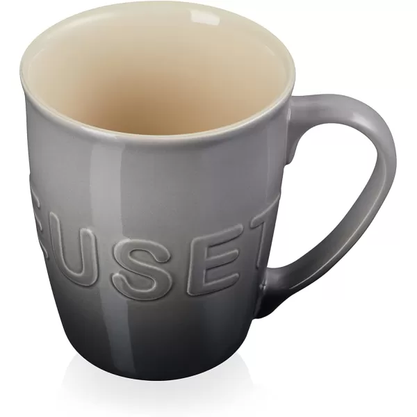 Le Creuset Stoneware 20 oz Extra-Large Logo Coffee Mug, Sea Salt