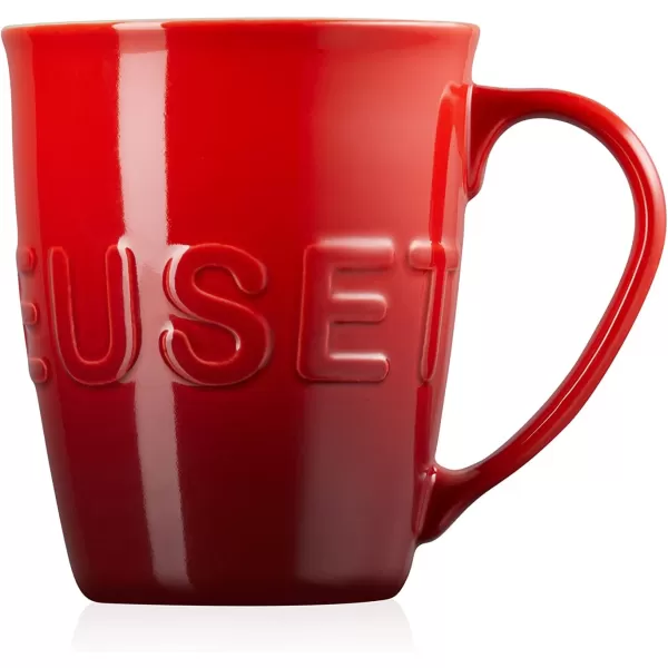 Le Creuset Stoneware 20 oz Extra-Large Logo Coffee Mug, Sea Salt