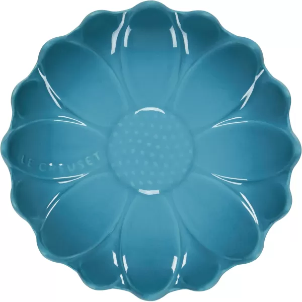 Le Creuset Stoneware Flower Figural Spoon Rest, White