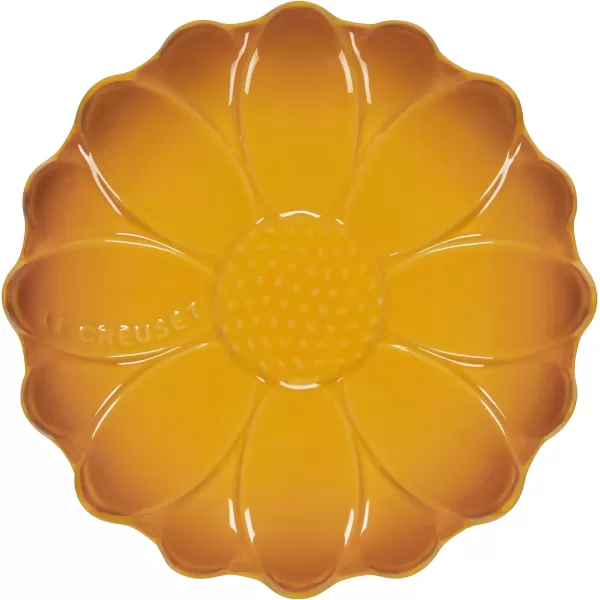 Le Creuset Stoneware Flower Figural Spoon Rest, White