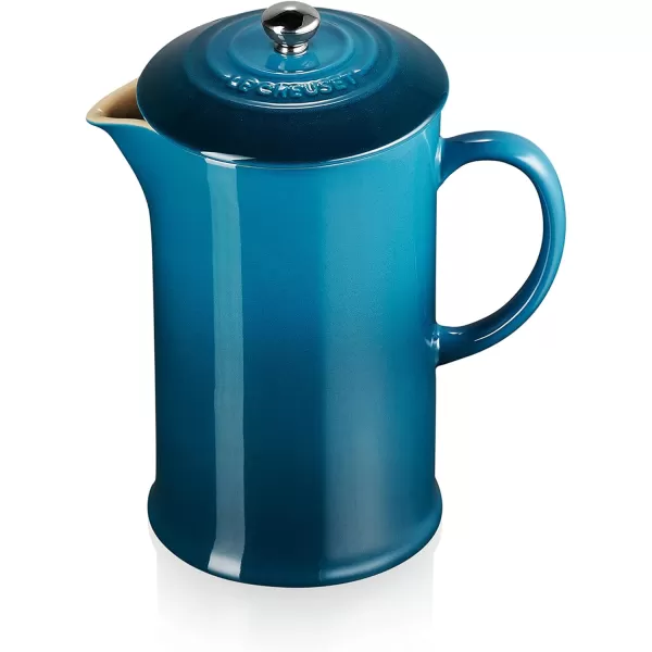 Le Creuset Stoneware French Press, 34 oz., Shallot
