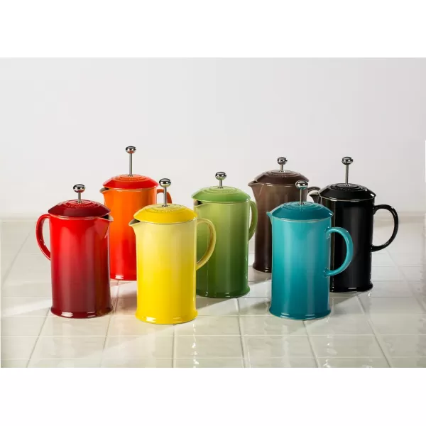 Le Creuset Stoneware French Press, 34 oz., Shallot