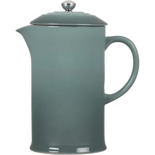 Le Creuset Stoneware French Press, 34 oz., Shallot