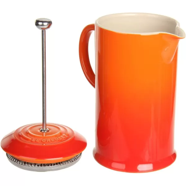 Le Creuset Stoneware French Press, 34 oz., Shallot