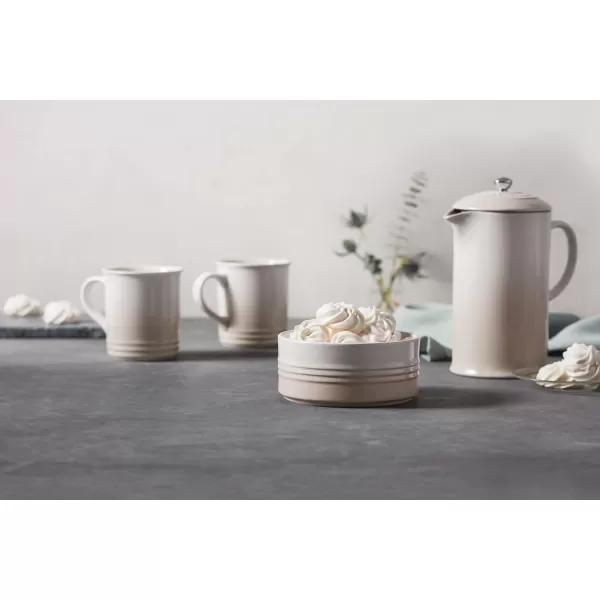 Le Creuset Stoneware French Press, 34 oz., Shallot