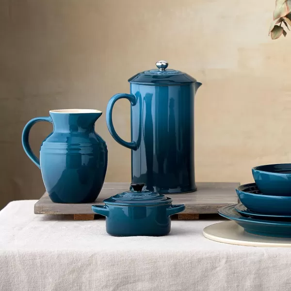 Le Creuset Stoneware French Press, 34 oz., Shallot
