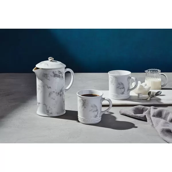 Le Creuset Stoneware French Press, 34 oz., Shallot