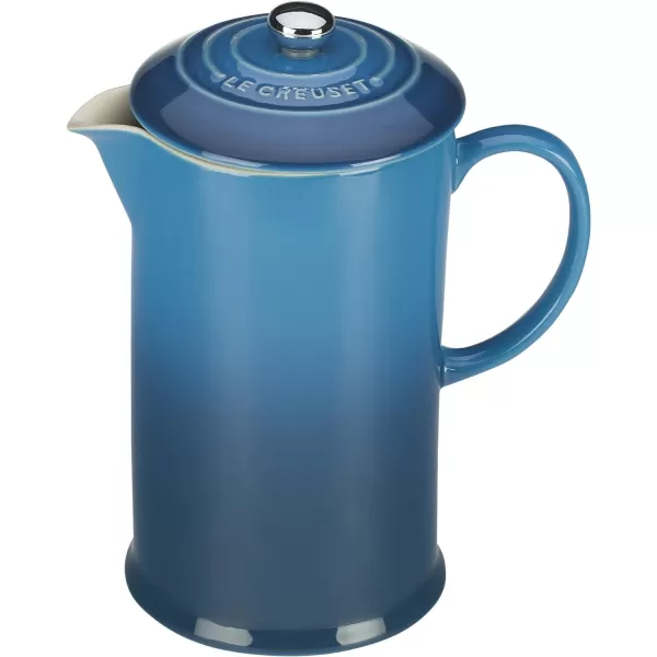Le Creuset Stoneware French Press, 34 oz., Shallot