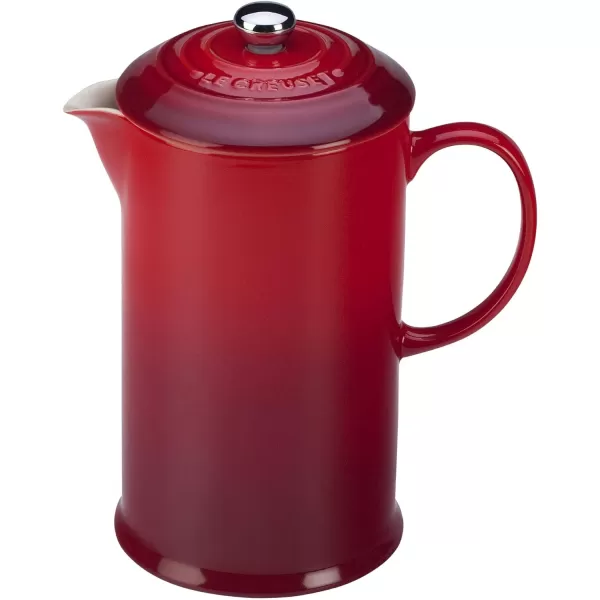 Le Creuset Stoneware French Press, 34 oz., Shallot