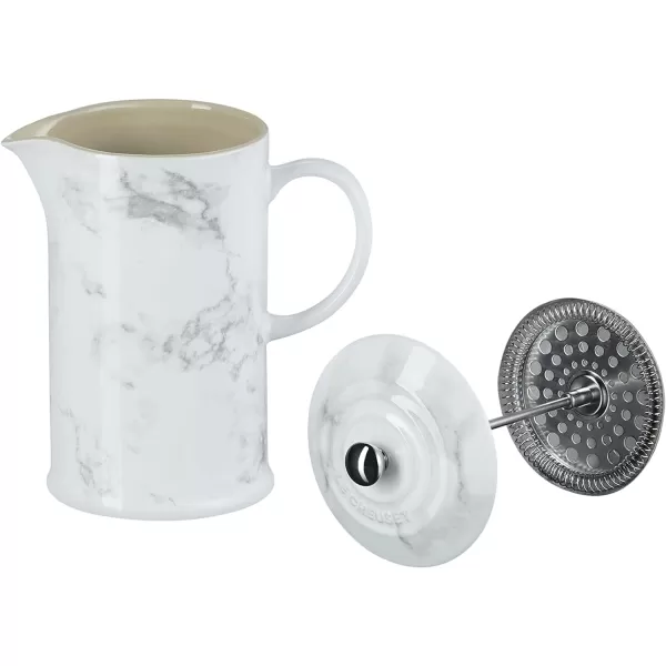 Le Creuset Stoneware French Press, 34 oz., Shallot