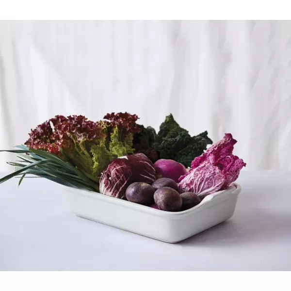 Le Creuset Stoneware Heritage Set 3 Rectangular Dishes, Sea Salt