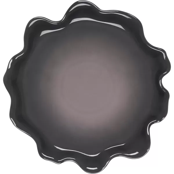 Le Creuset Stoneware Iris Collection Serving Platter, 14", White