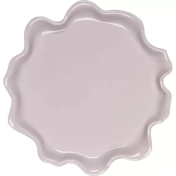 Le Creuset Stoneware Iris Collection Serving Platter, 14", White