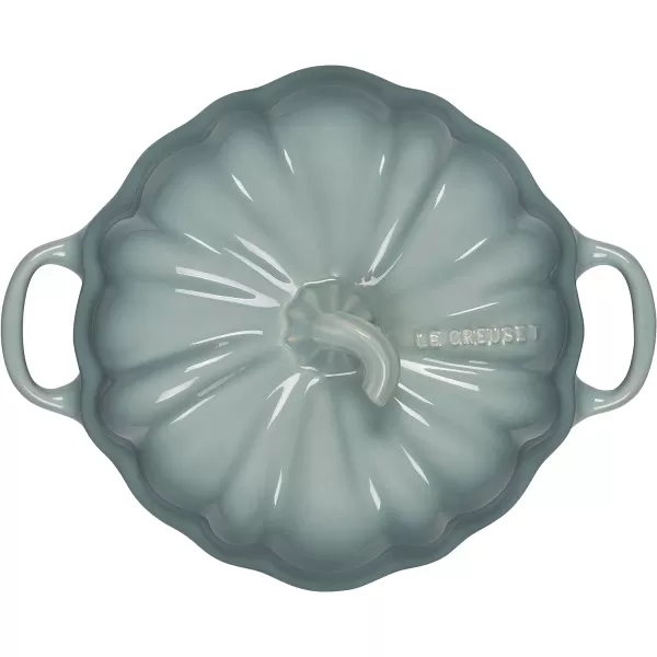 Le Creuset Stoneware Pumpkin Baker with Lid, 9", Rhone