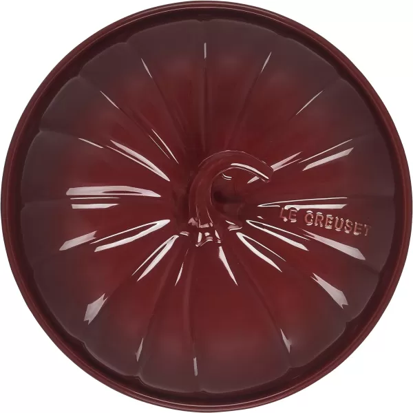 Le Creuset Stoneware Pumpkin Baker with Lid, 9", Rhone