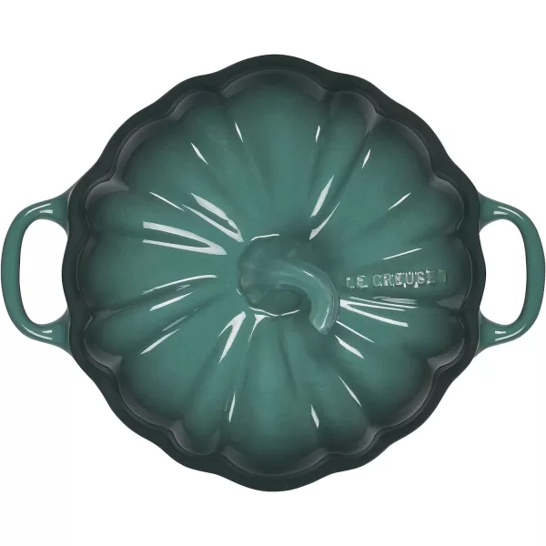 Le Creuset Stoneware Pumpkin Baker with Lid, 9", Rhone