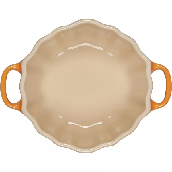 Le Creuset Stoneware Pumpkin Baker with Lid, 9", Rhone
