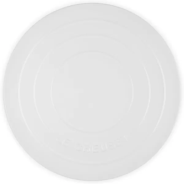 Le Creuset Stoneware Round Pizza Stone, 15 in., Sea Salt
