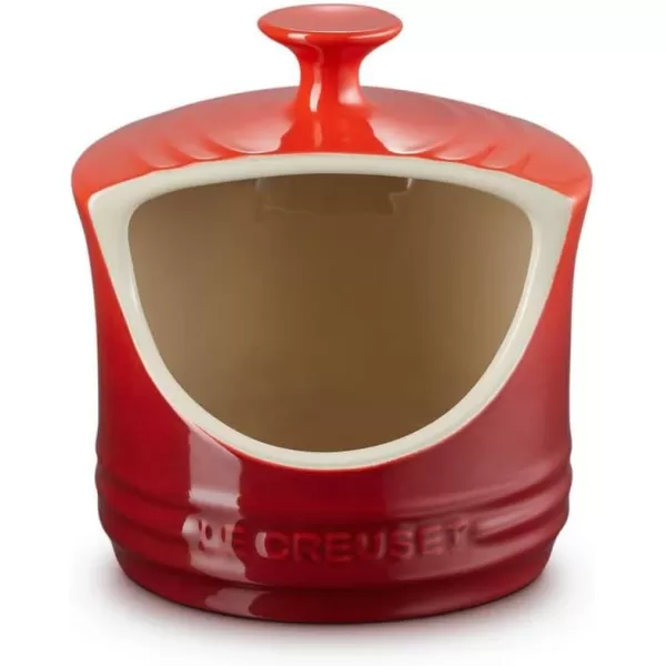 Le Creuset Stoneware Salt Crock, 10 oz., white