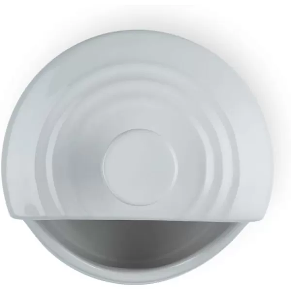 Le Creuset Stoneware Salt Crock, 10 oz., white