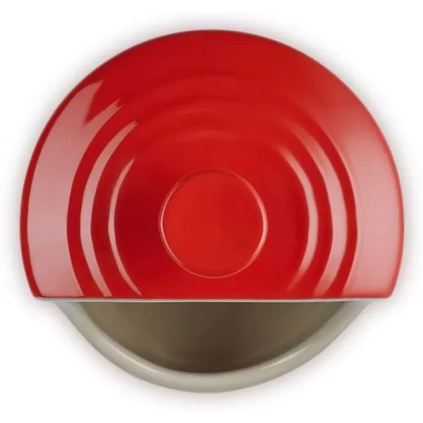Le Creuset Stoneware Salt Crock, 10 oz., white