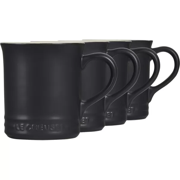 Le Creuset Stoneware Set of 4 Mugs, 14 oz. each, Artichaut